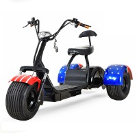 Hot sale 60V 1500W 3 Wheel fat tire electric scooter adult CE approved