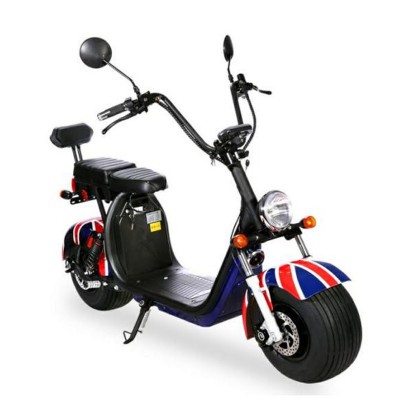 2 fat wheel powerful citycoco 1500w 60V electric scooter 200kg load