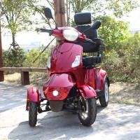 EEC/COC Heavy Duty 4-Wheel Mobility Scooter E-wheels with wide seat