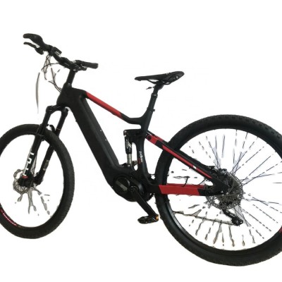 27.5 inch 36V 250W Luxury Carbon Fibre Mountain Bike With Rear Fork