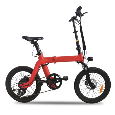 New arrival light weight 20 inch mini bike Folding Electric Bike with seatpost hidden battery